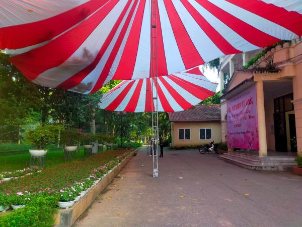 Dù tròn sự kiện đường kính 16m