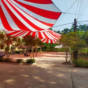 Dù tròn sự kiện đường kính 16m