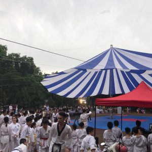 Dù tròn sự kiện đường kính 15m