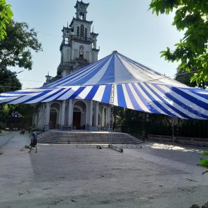 Dù tròn sự kiện đường kính 16m