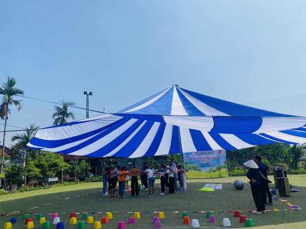 Dù tròn sự kiện đường kính 15m