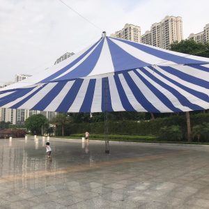 Dù tròn sự kiện đường kính 28m