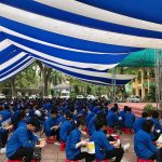 Dù che nắng sự kiện sân trường ở Tây Ninh