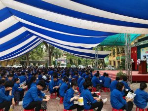 Dù che nắng sự kiện sân trường học ngoài trời ở Bắc Ninh