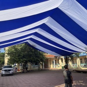 Dù che nắng sự kiện sân trường học ở Phú Quốc
