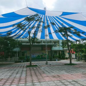 Dù tròn sự kiện đường kính 24m