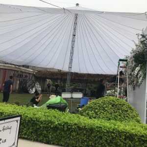 Dù tròn sự kiện đường kính 24m