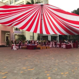 Dù tròn sự kiện đường kính 24m