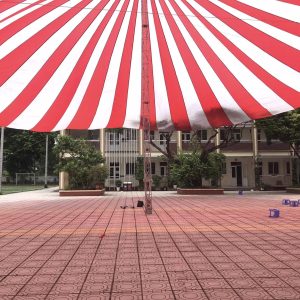 Dù tròn sự kiện đường kính 24m