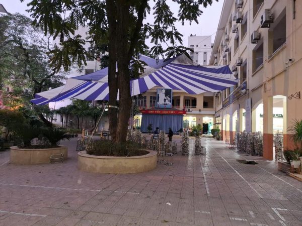 Dù tròn sự kiện đường kính 22m