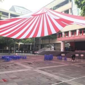 Dù tròn sự kiện đường kính 20m