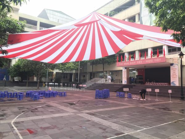 Dù tròn sự kiện đường kính 20m