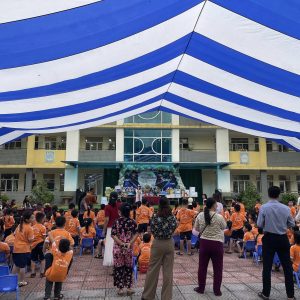 Dù che nắng sự kiện sân trường học ngoài trời
