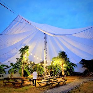 Dù che nắng sự kiện sân trường học ngoài trời ở An Giang