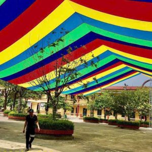 Dù sự kiện không trụ có dây cáp