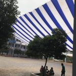 Dù che nắng sự kiện sân trường học ở quận Long Biên