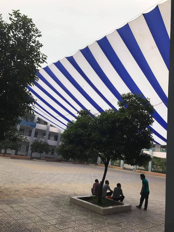 Dù che nắng sự kiện sân trường học ngoài trời