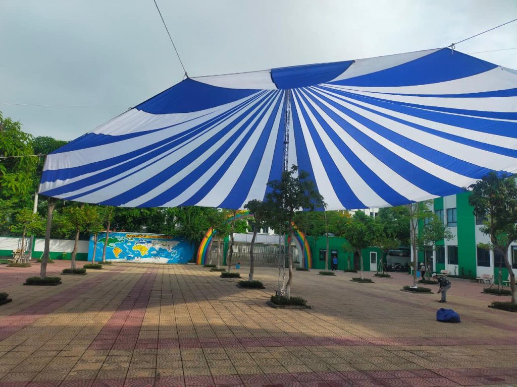 Dù tròn sự kiện đường kính 26m