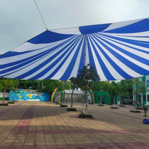 Dù tròn sự kiện đường kính 26m