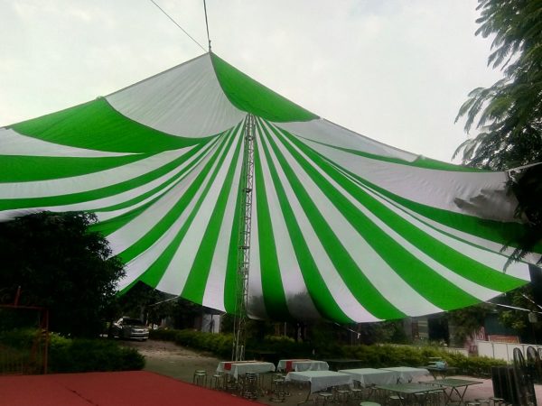 Dù tròn sự kiện đường kính 26m