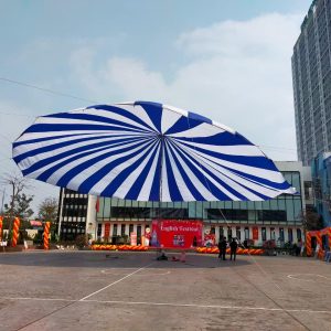 Dù tròn sự kiện đường kính 12m