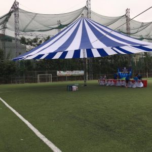 Dù tròn sự kiện đường kính 12m