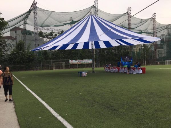 Dù tròn sự kiện đường kính 12m