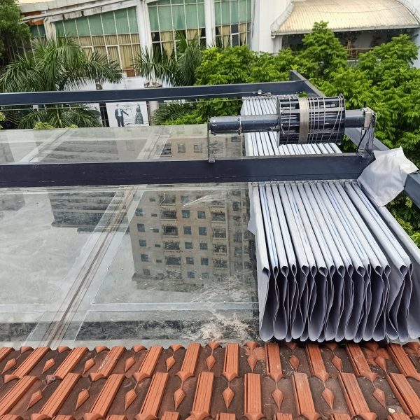 Bạt mái xếp lượn sóng che nhà xưởng