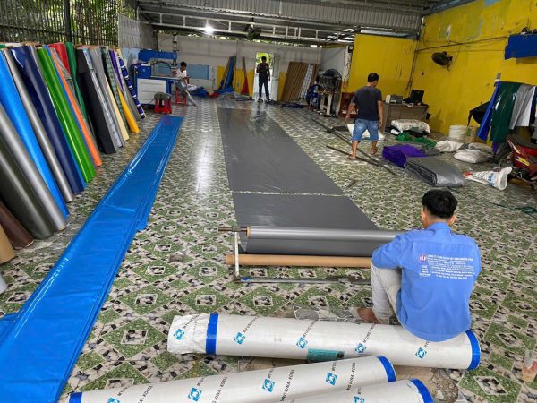 Xưởng may bạt nhựa PVC theo yêu cầu