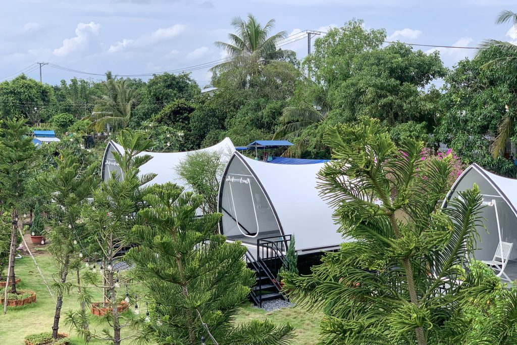 Glamping làm từ bạt PVDF