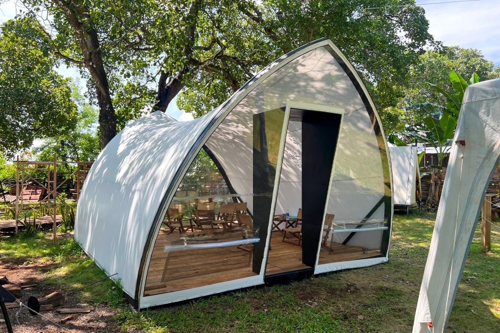 Glamping làm từ bạt PVDF