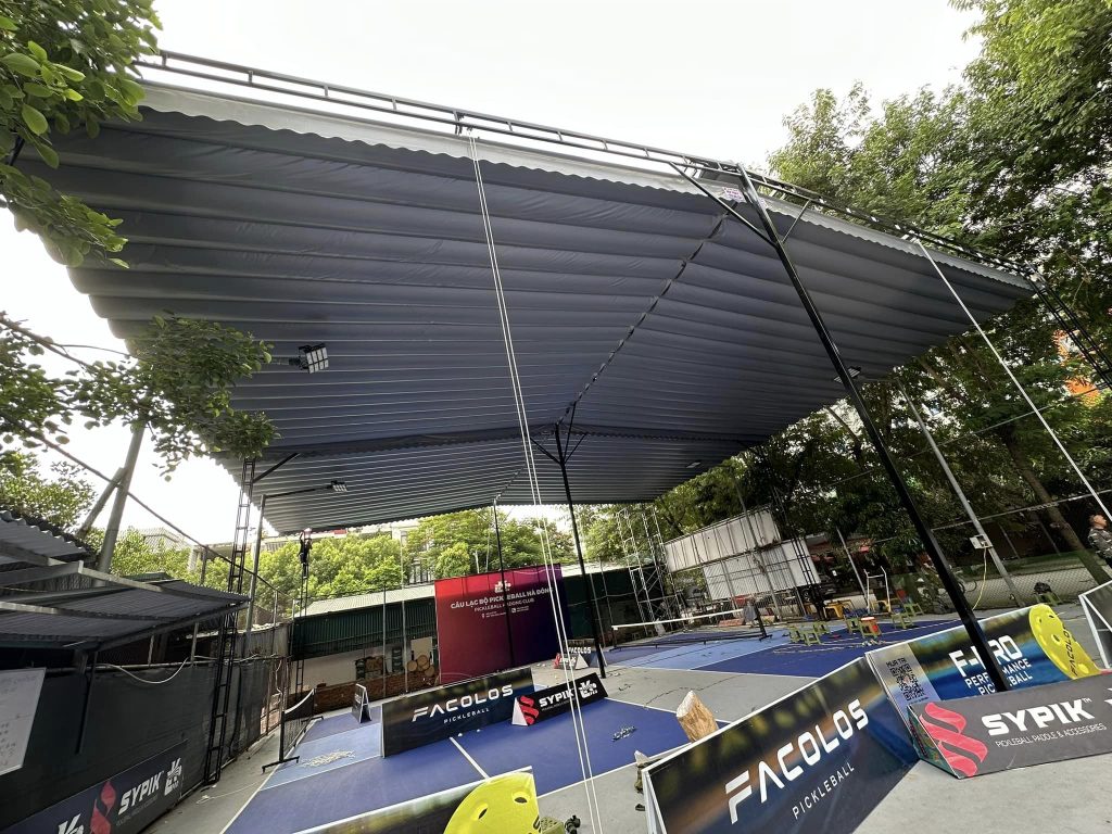 Bạt che sân Pickleball