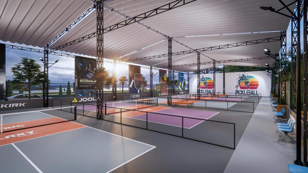 Bạt che sân Pickleball