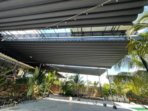 Bạt xếp di động bạt kéo ngoài trời ở Thanh Hoá