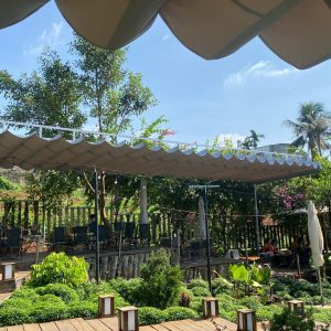 Bạt xếp lượn sóng, bạt kéo quán ăn, quán nhậu