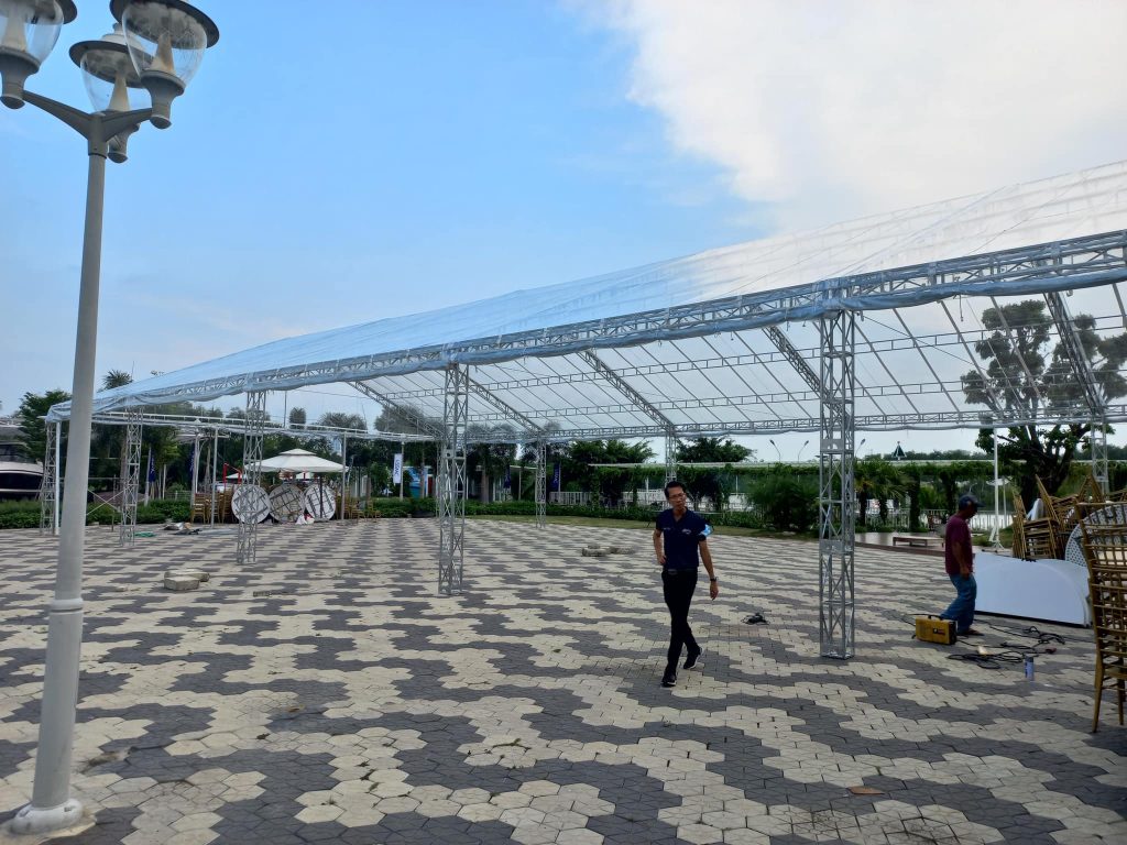 Cấu tạo của nhà bạt không gian sự kiện Cấu tạo của nhà bạt không gian sự kiện