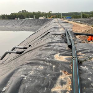Bạt nhựa HDPE dày 0,75(mm) lót hồ chứa nước