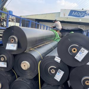 Bạt HDPE lót bờ ao mương kè dẫn nước