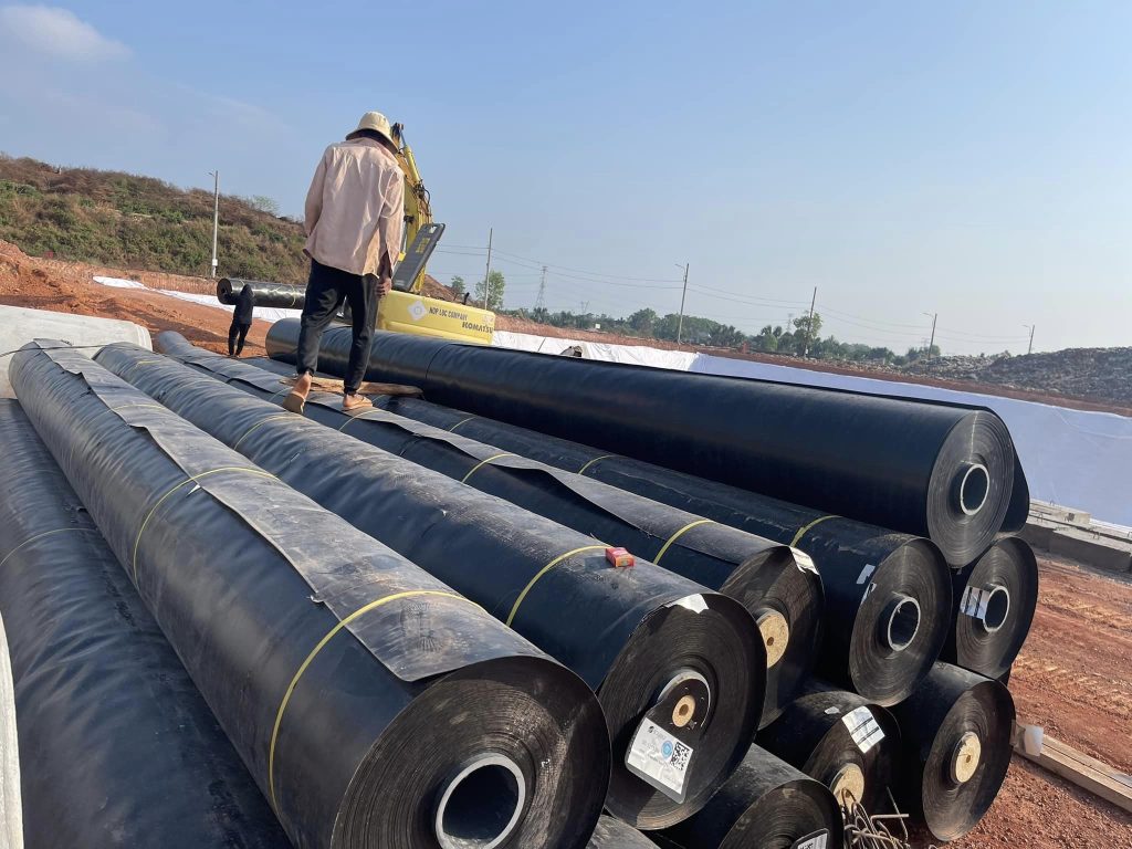 Bạt chống thấm HDPE Bạt chống thấm HDPE