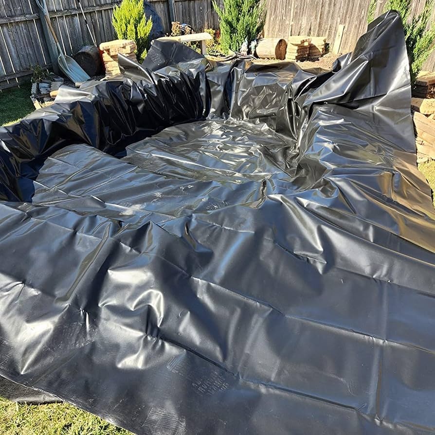 Lót hồ cảnh quan bạt nhựa HDPE dày 0,3mm Lót hồ cảnh quan bạt nhựa HDPE dày 0,3mm