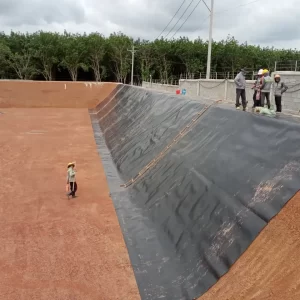 Bạt lót ao hồ chứa nước nuôi tôm cá HDPE ở Gia Lai