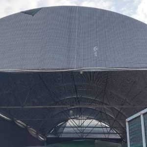 Nhà kho lợp bạt PE