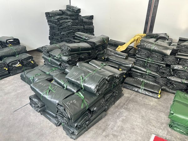 Vải bạt nhựa PVC che nhà xưởng, kho xưởng