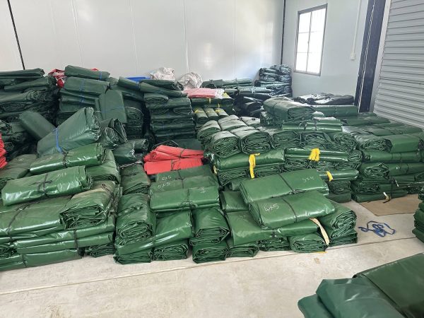 Bạt Tarpaulin che lợp nhà kho xưởng