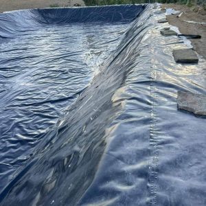 Bạt lót bờ ao mương kè dẫn nước HDPE