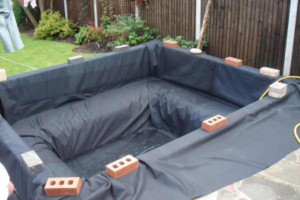 Bạt lót hồ cá Koi HDPE