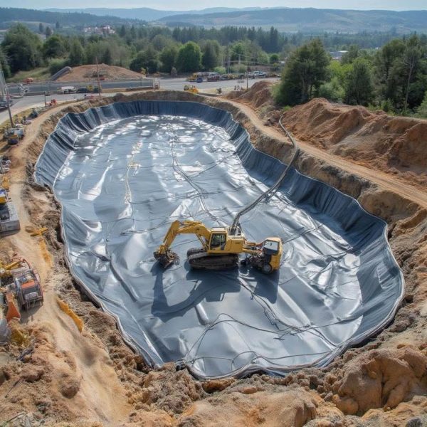 Bạt lót hồ cá Koi HDPE
