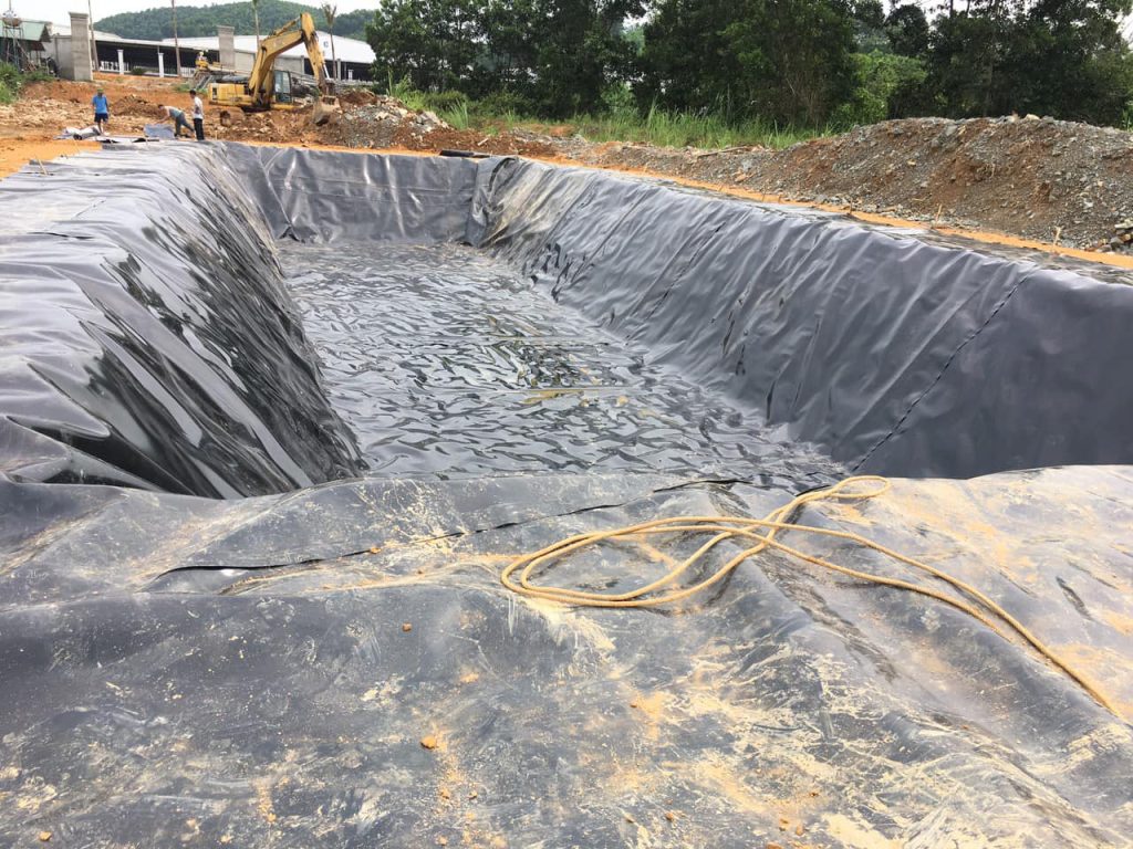 Bạt lót ao hồ nuôi cá HDPE
