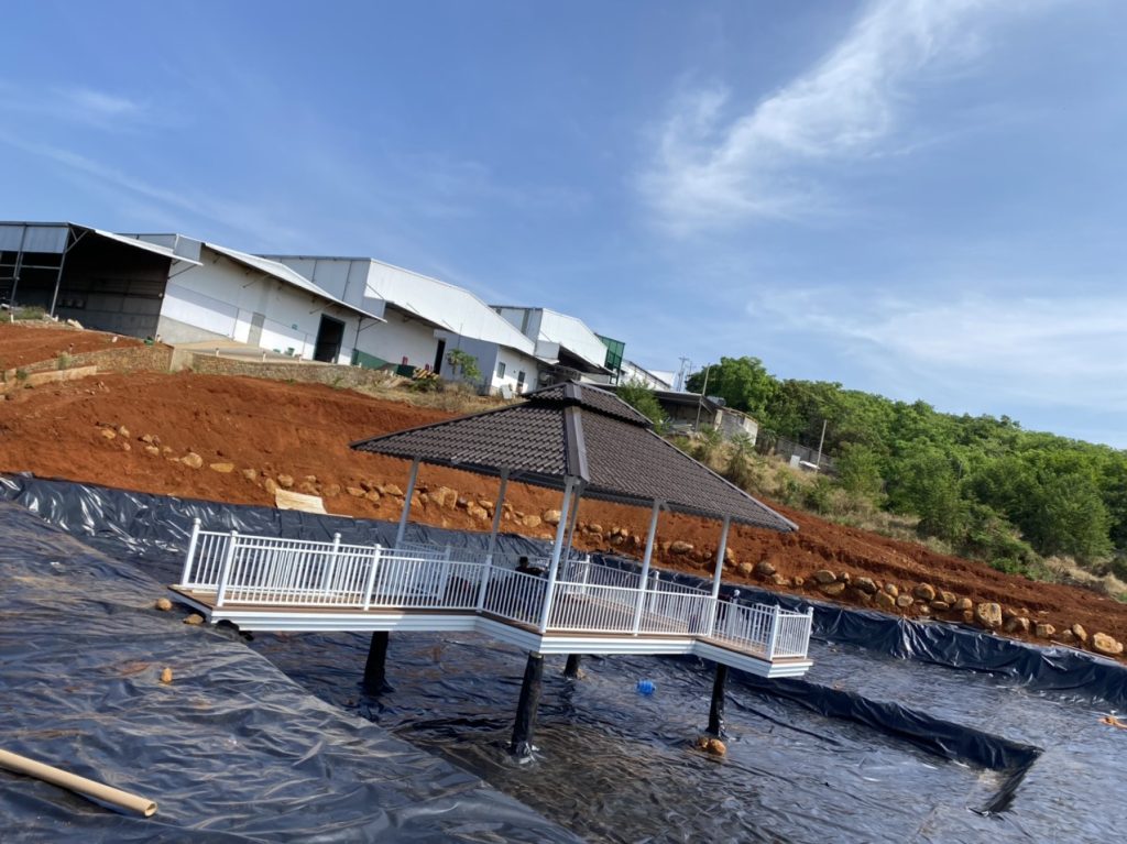 Bạt nhựa HDPE lót hồ cá Koi
