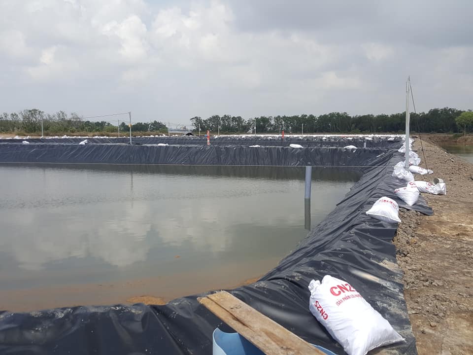Bạt chứa nước, trữ nước HDPE Bạt lót hồ chứa nước, trữ nước HDPE